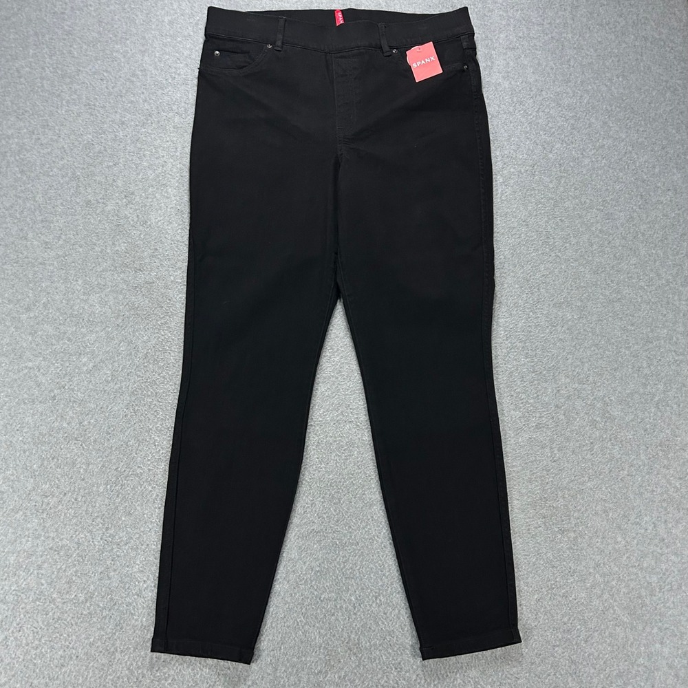 Spanx Skinny Jeans 20278R Womens XL Black Minimalist Chic